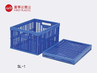 SL-1网孔折叠塑料周转箱